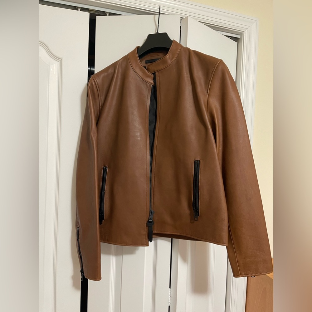 Brand New Mens Coach Leather Jacket